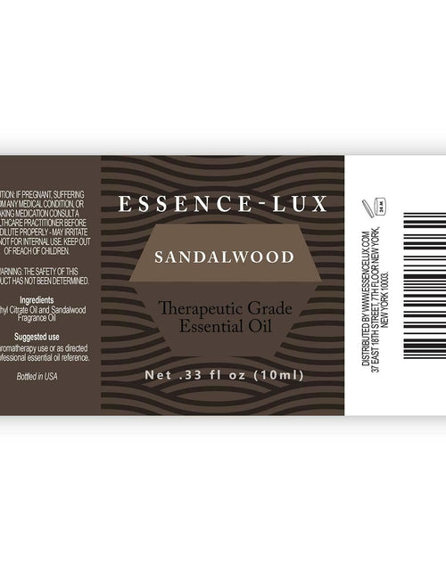 Load image into Gallery viewer, Essence-Lux Sandalwood Essential Oil 10ml 0.33oz Aromatherapy Dropper
