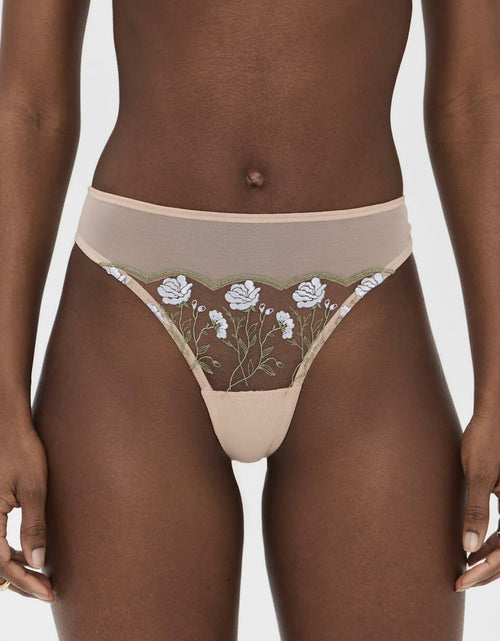 Load image into Gallery viewer, Skarlett  Ice Purple Combo Enamoured Thong Ice Purple Combo Size XS
