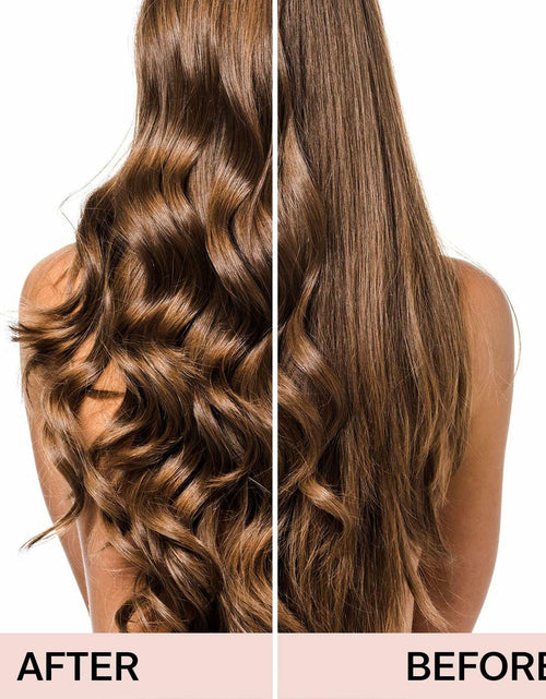 Load image into Gallery viewer, BLINKEEN Satin Heatless Hair Curlers Pillow Rollers with Caps Black 2 Sets
