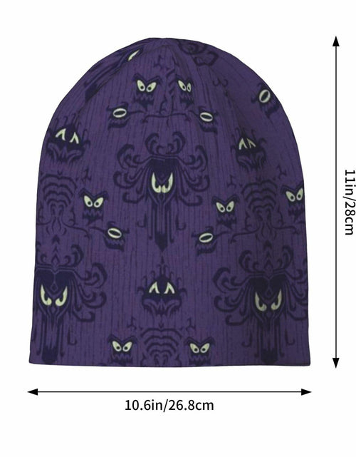 Load image into Gallery viewer, NoUtat Haunted Mansi Slouchy Beanie Hat Lightweight Knit Cap Unisex
