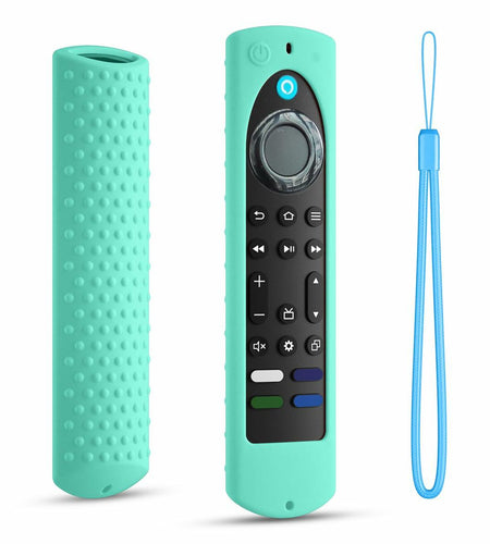 6.4" Silicone Case for Fire TV Stick 4K Max 2nd Gen 2023 Remote Mint Anti-Slip