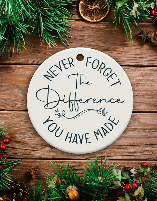 Load image into Gallery viewer, TinhCD Store Thank You Nurse Gift Ceramic Christmas Ornament Elegant
