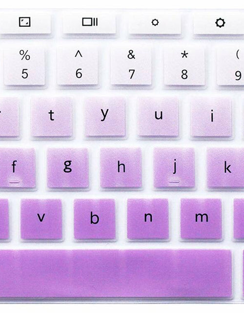Load image into Gallery viewer, YYubao Keyboard Skin for Samsung Chromebook XE500C13 11.6" Silicone Purple
