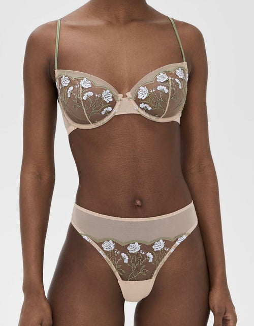 Load image into Gallery viewer, Skarlett  Ice Purple Combo Enamoured Thong Ice Purple Combo Size XS
