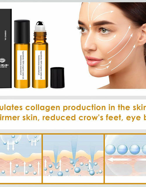 Load image into Gallery viewer, WEEMAY Eye Essence Castor &amp; Frankincense Oil Roller Ball 0.33oz 3 Pcs
