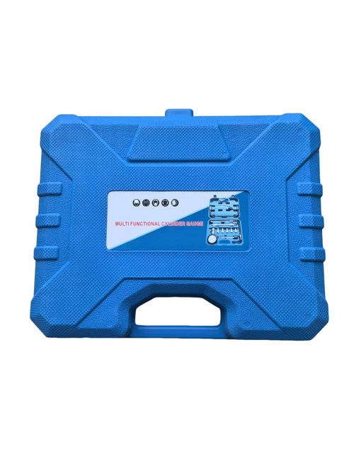 Load image into Gallery viewer, ZEAJSRU Engine Cylinder Compression Tester Kit Dual Fuel Vacuum Gauge Blue
