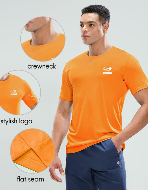 Load image into Gallery viewer, Haimont Quick Dry UPF 50+ Outdoor Workout T-Shirt Light Blue Size M
