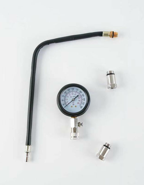 Load image into Gallery viewer, ZEAJSRU Engine Cylinder Compression Tester Kit Dual Fuel Vacuum Gauge Blue
