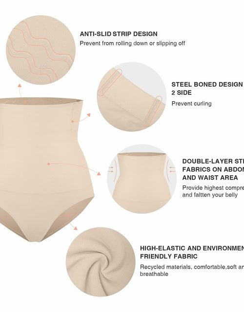 Load image into Gallery viewer, FeelinGirl Shapewear High Waisted Tummy Control Seamless Panties Size XL/XXL
