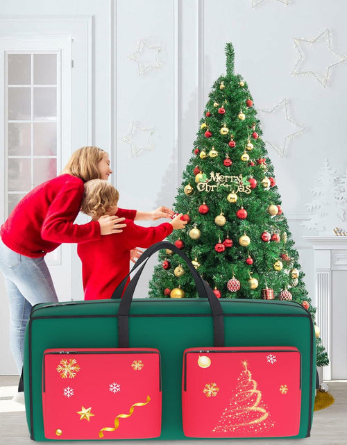 Load image into Gallery viewer, MODFUNS Christmas Tree Storage Bag 9ft Red 600D Oxford Waterproof 1 Pc
