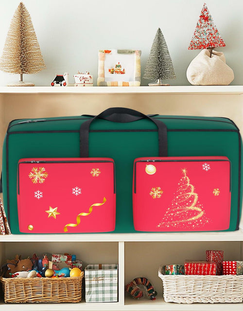 Load image into Gallery viewer, MODFUNS Christmas Tree Storage Bag 9ft Red 600D Oxford Waterproof 1 Pc
