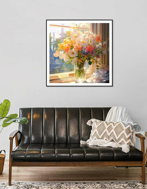 Load image into Gallery viewer, AMORARS 5D Diamond Painting Kit Flower DIY Art Deco Nature 12x12 Inch
