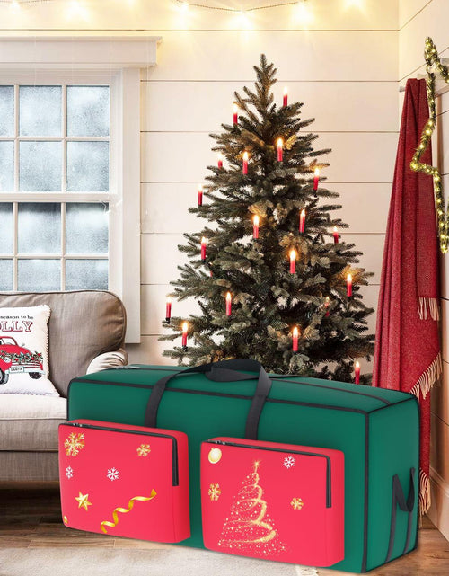Load image into Gallery viewer, MODFUNS Christmas Tree Storage Bag 9ft Red 600D Oxford Waterproof 1 Pc
