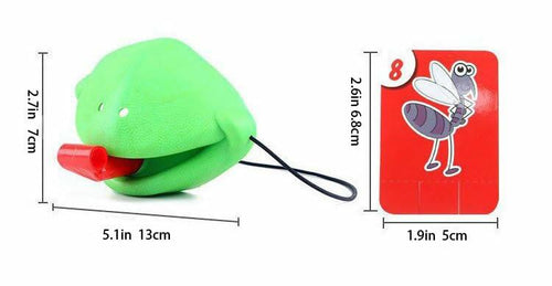 Load image into Gallery viewer, XSDY Frog Tongue Game Blowing Air Insect Cardboard Multiplayer Double Pack
