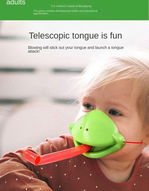 Load image into Gallery viewer, XSDY Frog Tongue Game Blowing Air Insect Cardboard Multiplayer Double Pack
