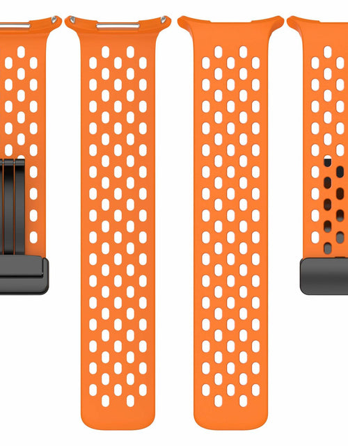 Load image into Gallery viewer, FitTurn Samsung Galaxy Watch Ultra 2 Silicone Sport Strap Orange 47mm
