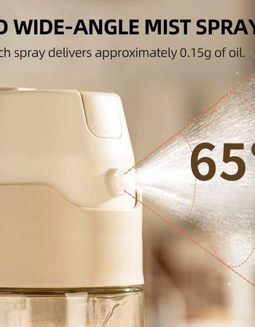Load image into Gallery viewer, MDZF SWEET HOME Oil Sprayer 12.3oz 2-in-1 Olive Oil Dispenser White
