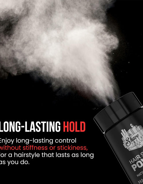 Load image into Gallery viewer, The Shave Factory Hair Styling Powder 20g Mattifying Volumizing 3 Pack Black
