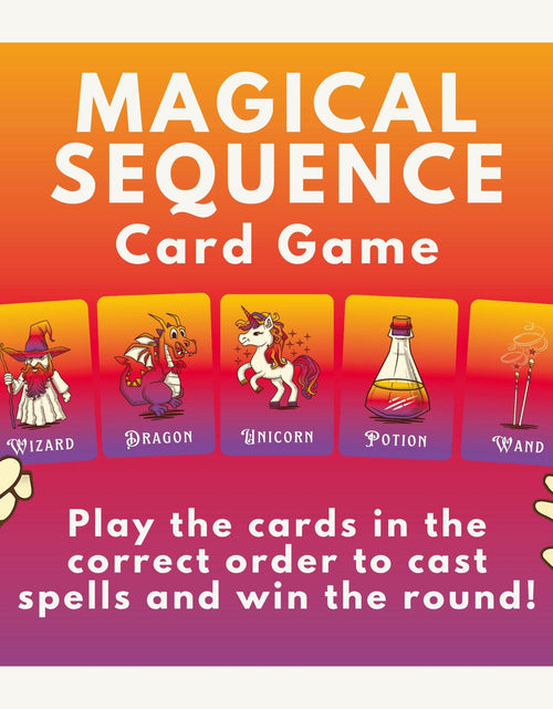 Load image into Gallery viewer, PIRATE WIZARDS Wizards Dragons Unicorns Card Game Fast Action 3-6 Players
