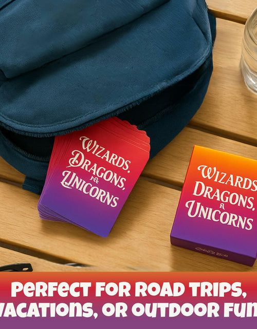 Load image into Gallery viewer, PIRATE WIZARDS Wizards Dragons Unicorns Card Game Fast Action 3-6 Players
