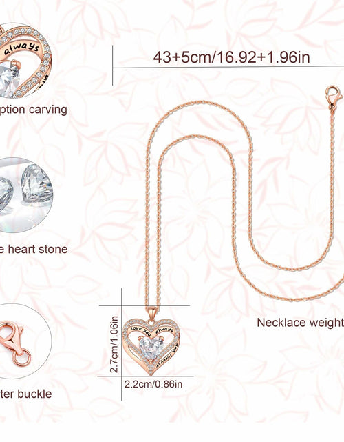 Load image into Gallery viewer, Generic Preserved Rose Gift Box with Pink Moss Bear &amp; Necklace Gift
