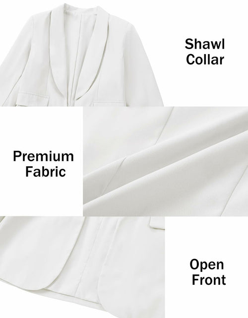 Load image into Gallery viewer, Mebius Girls Pink Shawl Collar Blazer Jacket Open Front Size 12Y
