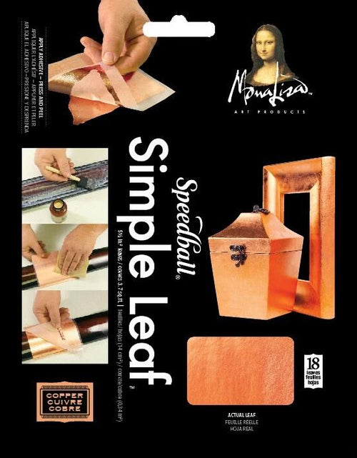 Load image into Gallery viewer, Speedball Mona Lisa Metal Leaf Liquid Adhesive Set of 2 - 2oz Each
