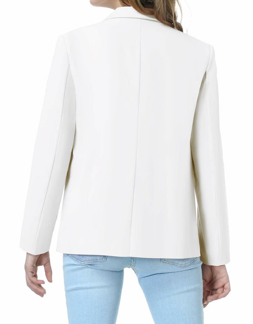 Load image into Gallery viewer, Mebius Girls Pink Shawl Collar Blazer Jacket Open Front Size 12Y
