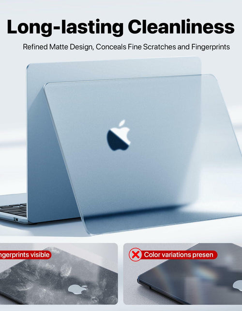 Load image into Gallery viewer, Macaset MacBook Air 13.6 inch Hard Shell Case Slim Armor Matte Turquoise
