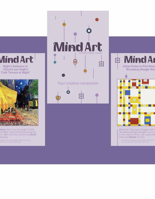 Load image into Gallery viewer, MindArt Anxiety Flashcards Stress Relief Emotional Wellness Therapy Cards
