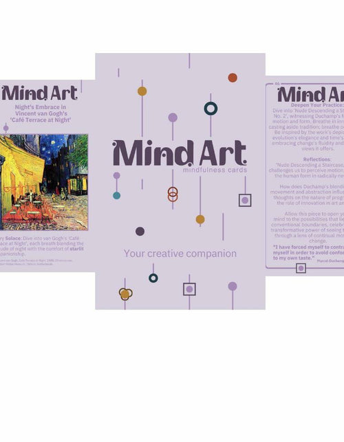 Load image into Gallery viewer, MindArt Anxiety Flashcards Stress Relief Emotional Wellness Therapy Cards
