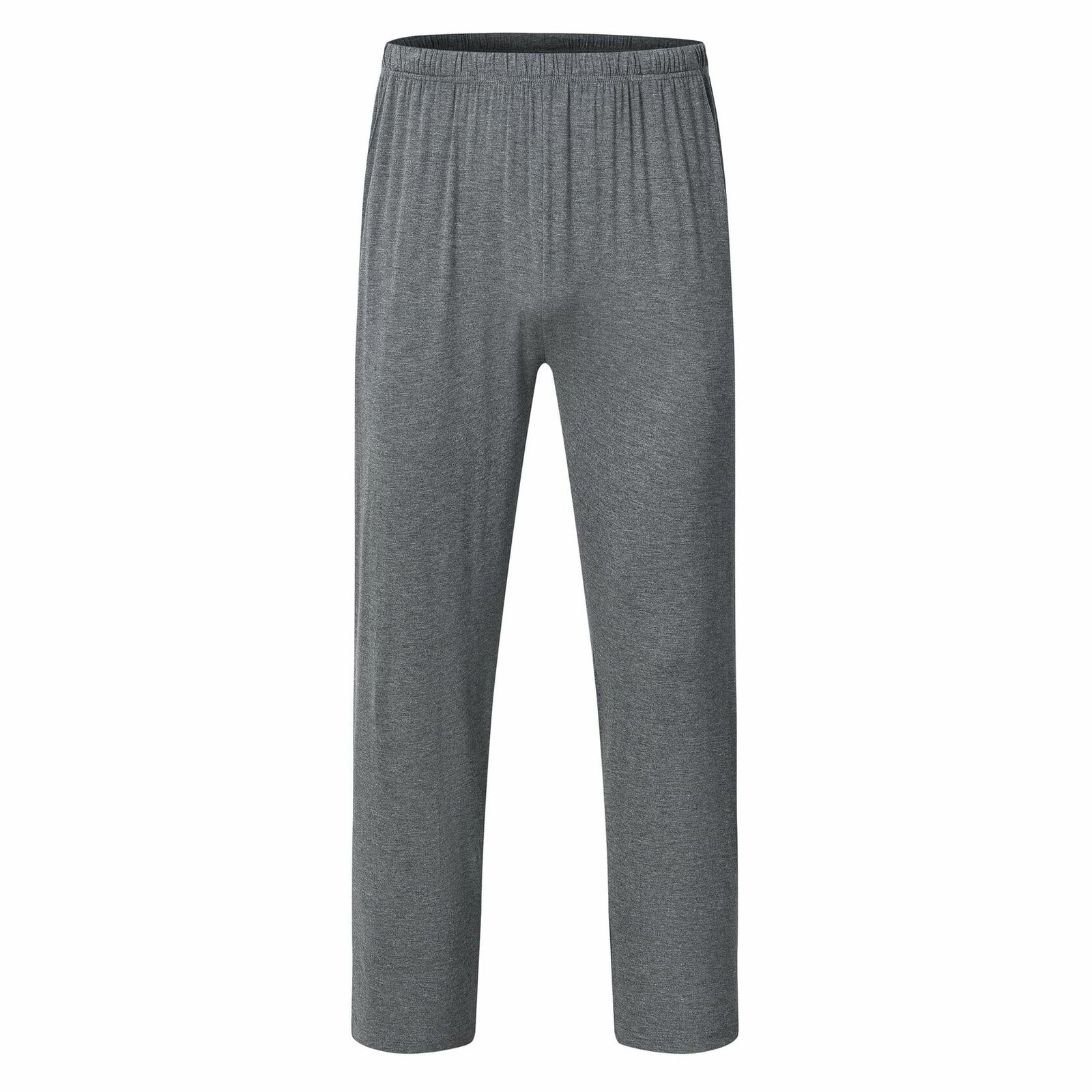 MoFiz Mens Sleepwear Pajama Set Lightweight Cotton Dark Gray Light Grey Size XL