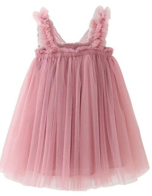 Load image into Gallery viewer, BGFKS Layered Butterfly Tulle Tutu Dress Baby Girls Dusty Rose Size 2T
