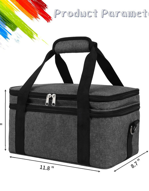 Load image into Gallery viewer, Yumt Acrylic Paint Brush &amp; Bottle Organizer 7 Tier Clear Storage Display
