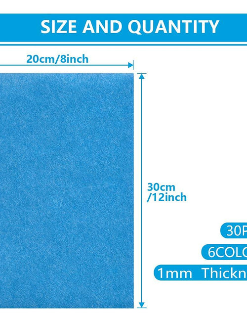 Load image into Gallery viewer, HellooColor Felt Fabric Sheets Brown 8x12in 4x5 Pcs 1mm Thick Craft

