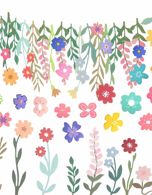 Load image into Gallery viewer, Epakh 8.2ft Colorful Wildflower Daisy Paper Garland Banner Spring Summer
