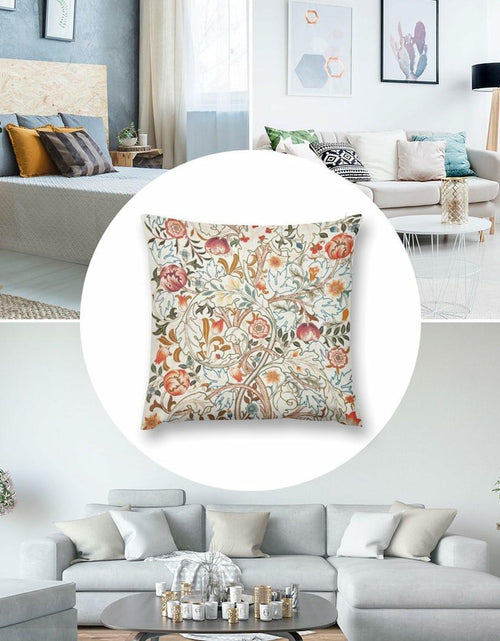 Load image into Gallery viewer, Yaemikoo William Morris Vintage Floral Throw Pillow Covers Set of 2 18x18
