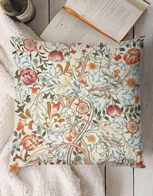 Load image into Gallery viewer, Yaemikoo William Morris Vintage Floral Throw Pillow Covers Set of 2 18x18

