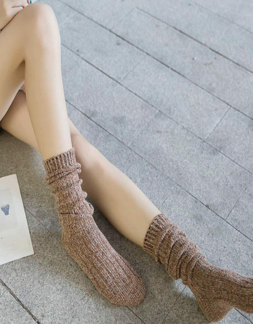 Load image into Gallery viewer, TINTAO Women’s Winter Cable Knit Knee High Boot Socks 3 Pairs Size 5-11 A10
