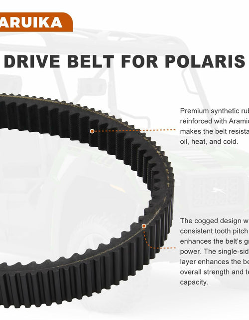 Load image into Gallery viewer, Jaruika 3211162 24G4022 Drive Belt Black Nylon for Polaris Ranger 500 RZR 800
