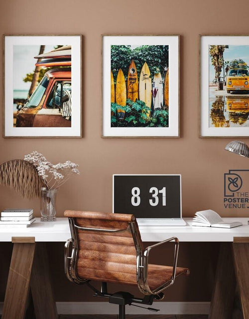 Load image into Gallery viewer, WYHLMTQ Bohemian Beach 3pcs Canvas Wall Art 12x16in Coastal Tropical
