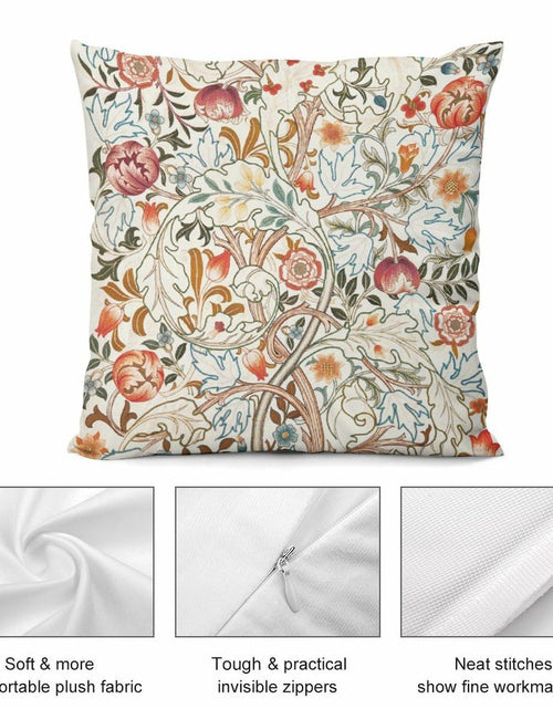 Load image into Gallery viewer, Yaemikoo William Morris Vintage Floral Throw Pillow Covers Set of 2 18x18
