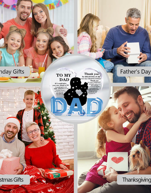 Load image into Gallery viewer, Fathers Day Gifts for Dad Plaque from Daughter - Ideal Birthday Christmas
