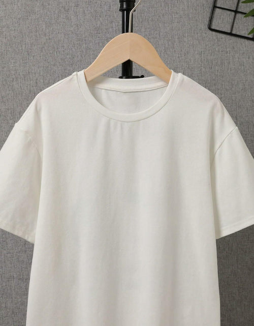 Load image into Gallery viewer, SOLY HUX Boys Graphic Tee Short Sleeve Letter Print White Size 10Y
