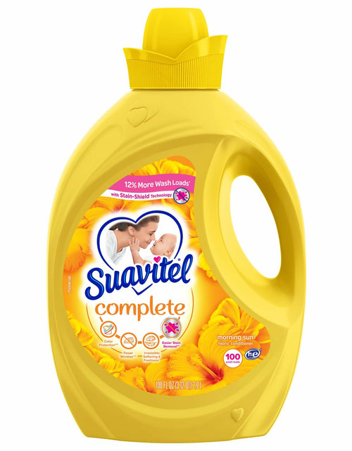 Load image into Gallery viewer, Suavitel Complete Liquid Fabric Conditioner Morning Sun 100 fl oz
