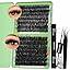 Load image into Gallery viewer, Anforlin Fluffy Lash Clusters 60D D Curl 14-22mm 280 PCS Black

