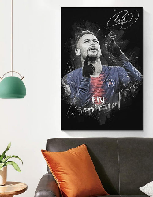 Load image into Gallery viewer, Generic Neymar Wall Art Canvas Print Poster 16x24inch Unframed
