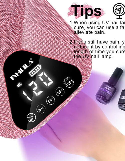 Load image into Gallery viewer, NXJ INFILILA Glitter Poly Nail Gel Baby Blue Thick Glossy Builder P07 15ML
