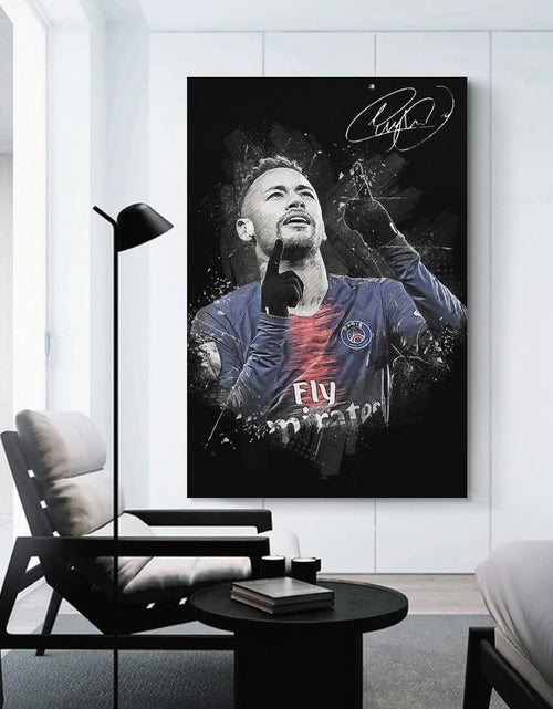 Load image into Gallery viewer, Generic Neymar Wall Art Canvas Print Poster 16x24inch Unframed
