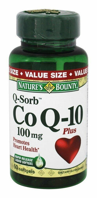 Load image into Gallery viewer, Nature's Bounty CoQ-10 Plus 100mg Softgels 60 Count
